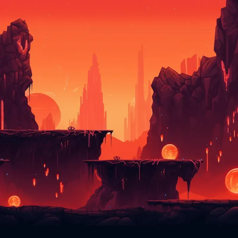 Platform Game Backgrounds