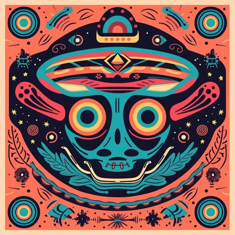 Mexican Folk Art Prints