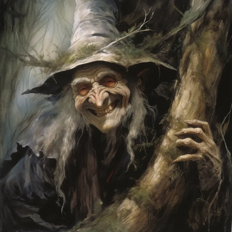 Unseelie Fae Vintage Creepy Fairies