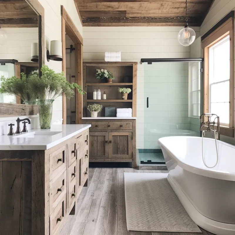 Rustic Farmhouse Interior Designs
