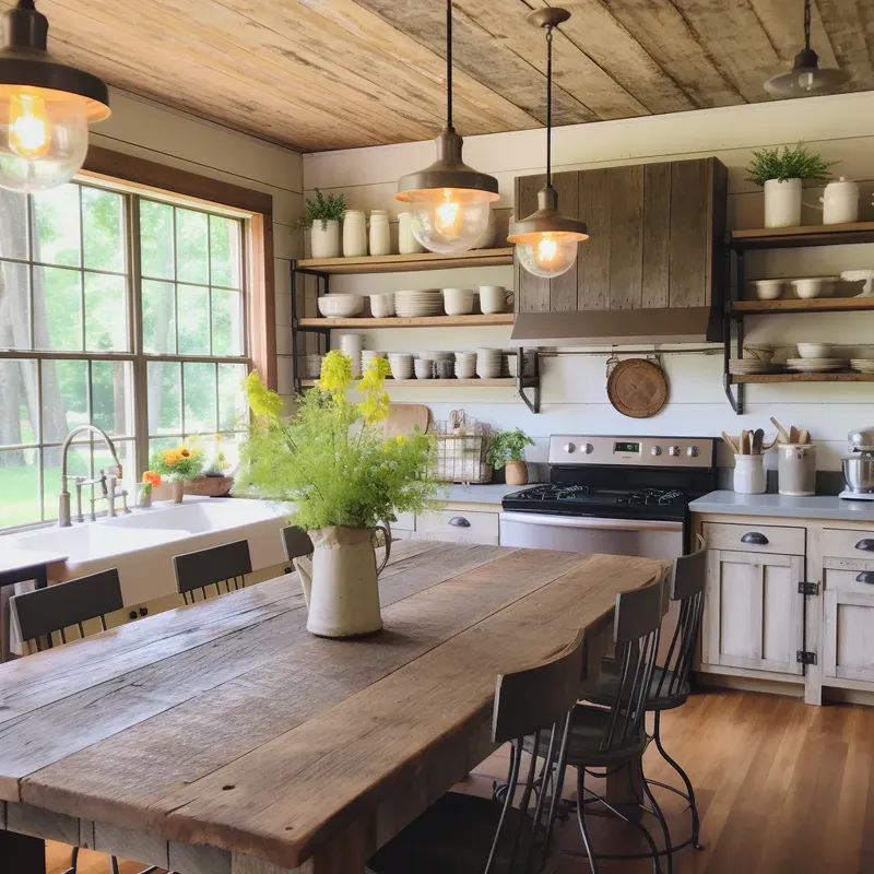 Rustic Farmhouse Interior Designs