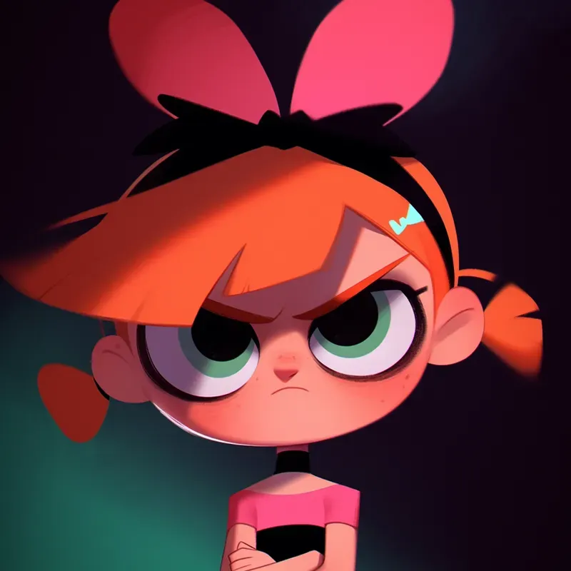 Early 2000s Bold Animation Style