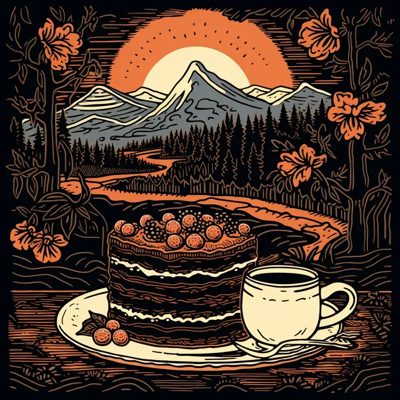 German Folk Art Woodcuts