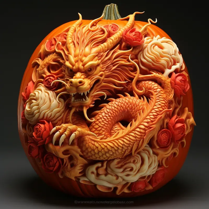 Scary Carved Pumpkins