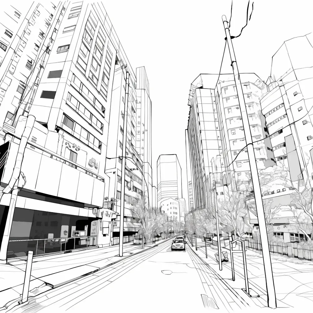 Perspective Background Lineworks