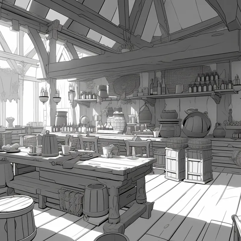 Perspective Background Lineworks