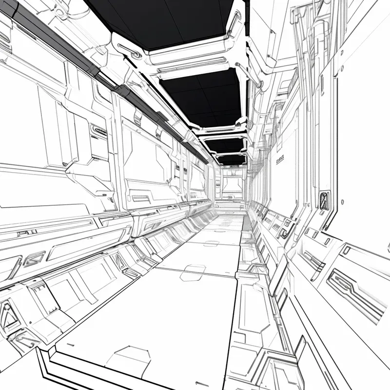 Perspective Background Lineworks
