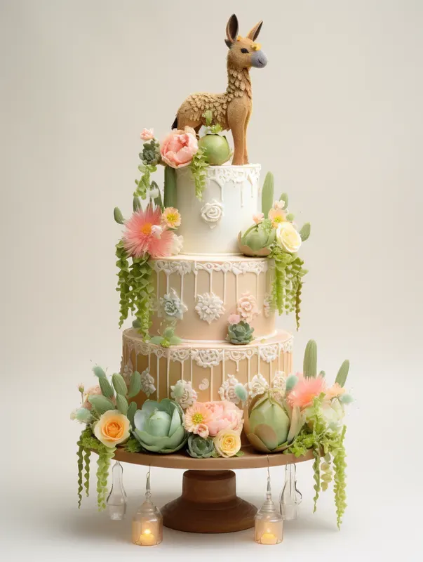 Elaborately Decorated Cakes
