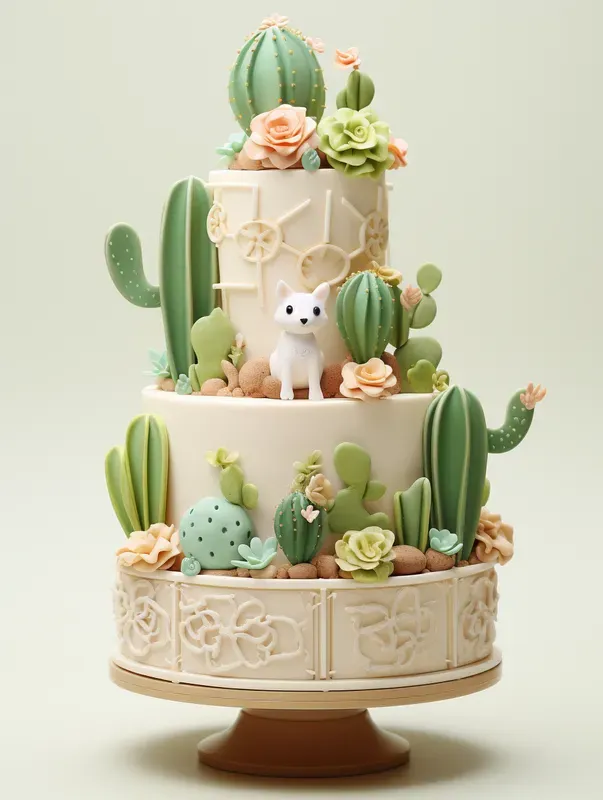 Elaborately Decorated Cakes