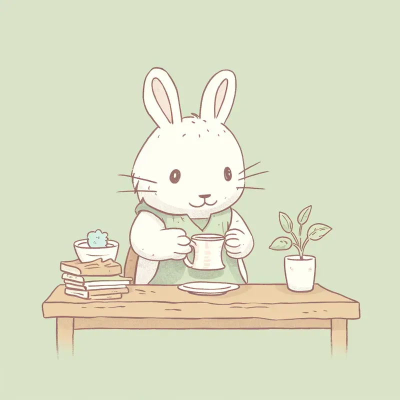 Cute Girly Cottagecore Doodles