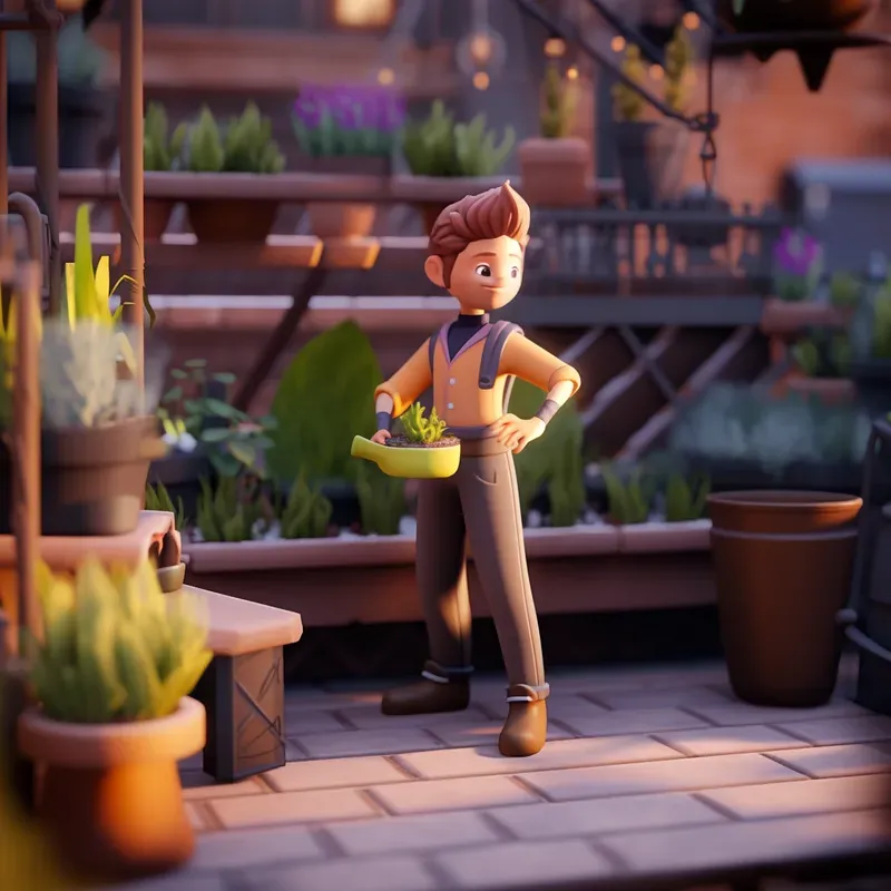 3D Cartoon Film Stills