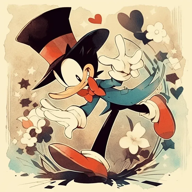 Revamped Old Mickey Mouse Style