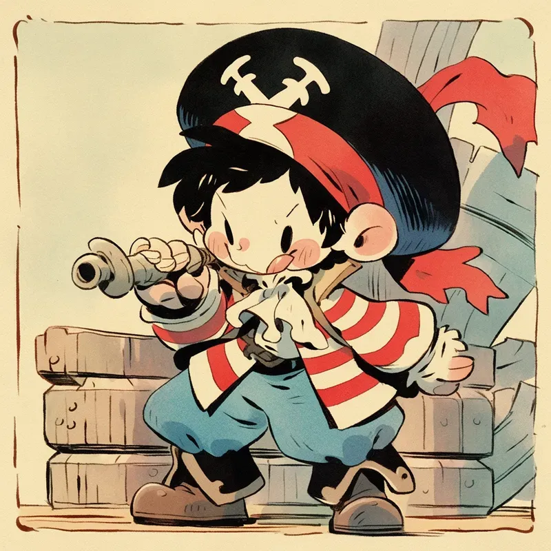 Revamped Old Mickey Mouse Style