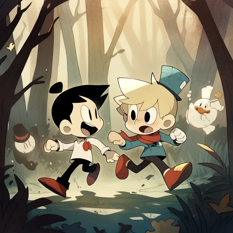 Revamped Old Mickey Mouse Style
