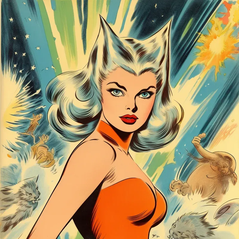 Retro Comic Book Covers
