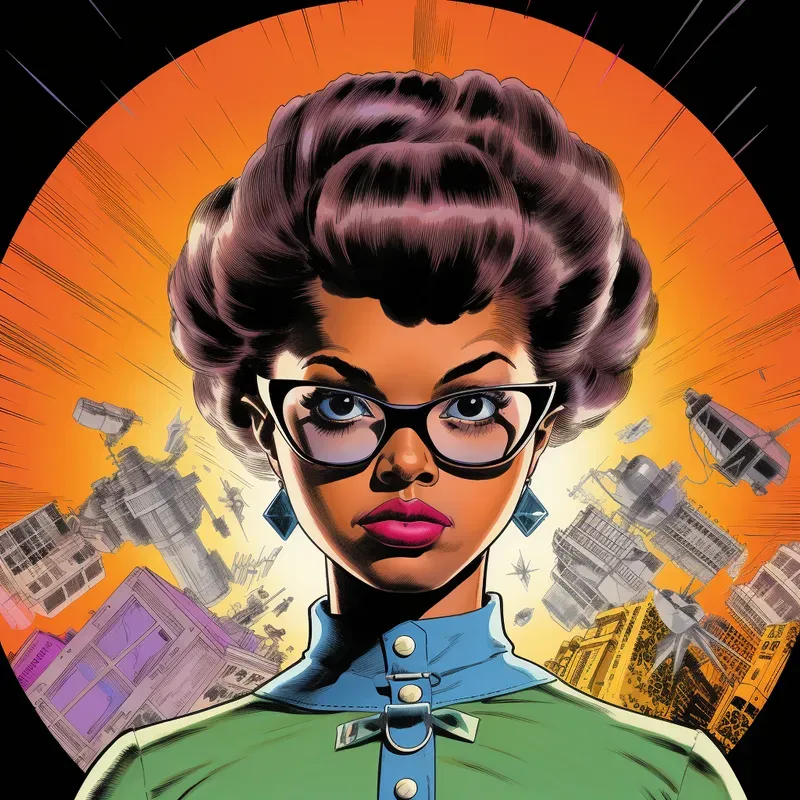 Retro Comic Book Covers