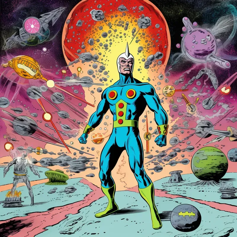Retro Comic Book Covers