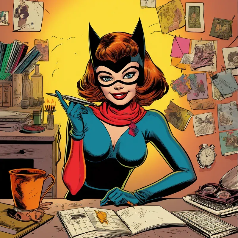 Retro Comic Book Covers