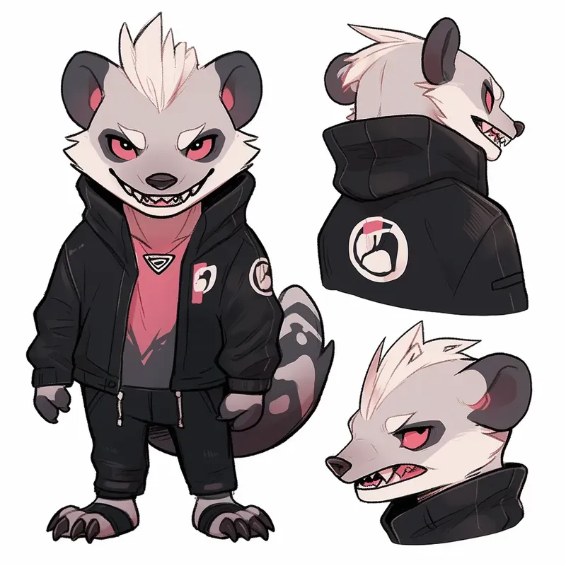 Edgy Adoptable Fursona Furries