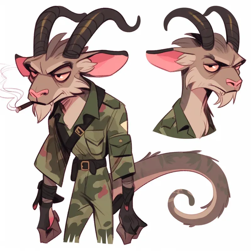 Edgy Adoptable Fursona Furries