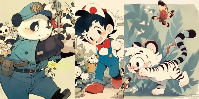 Revamped Old Mickey Mouse Style generated by undefined