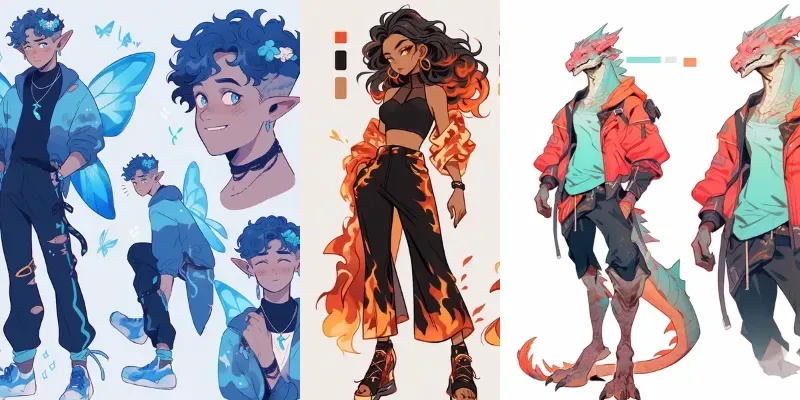Adoptable Fantasy Races generated by undefined