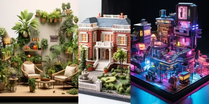 Tiny Scenes generated by undefined