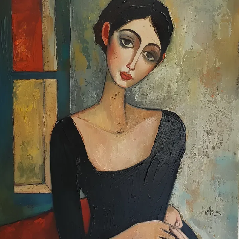 Moody Oil Paintings