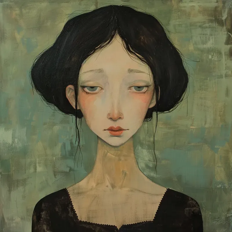 Moody Oil Paintings