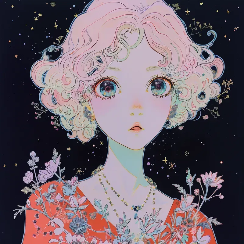 Enchanting 1980s Anime Art