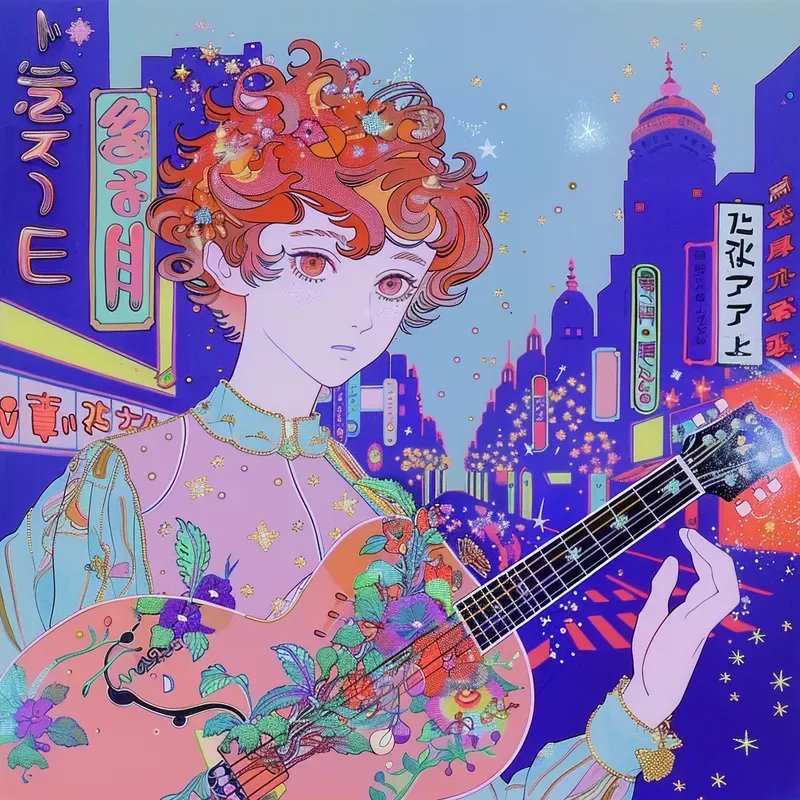 Enchanting 1980s Anime Art