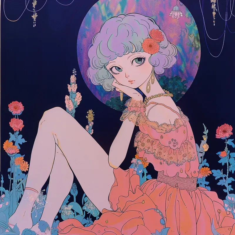 Enchanting 1980s Anime Art