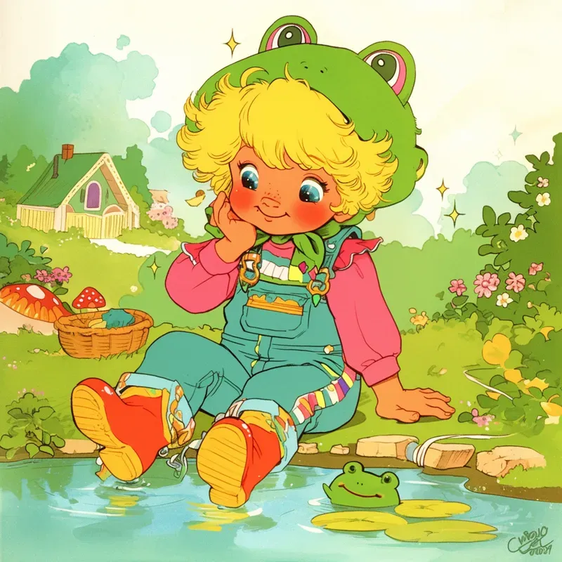 80s Nostalgic Childrens Characters