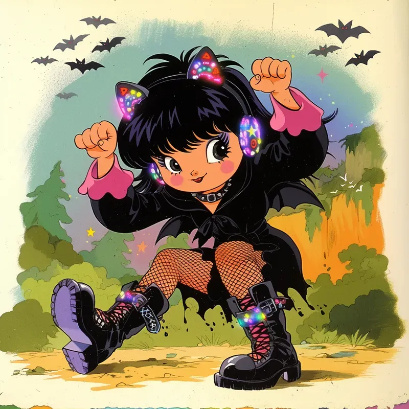 80s Nostalgic Childrens Characters