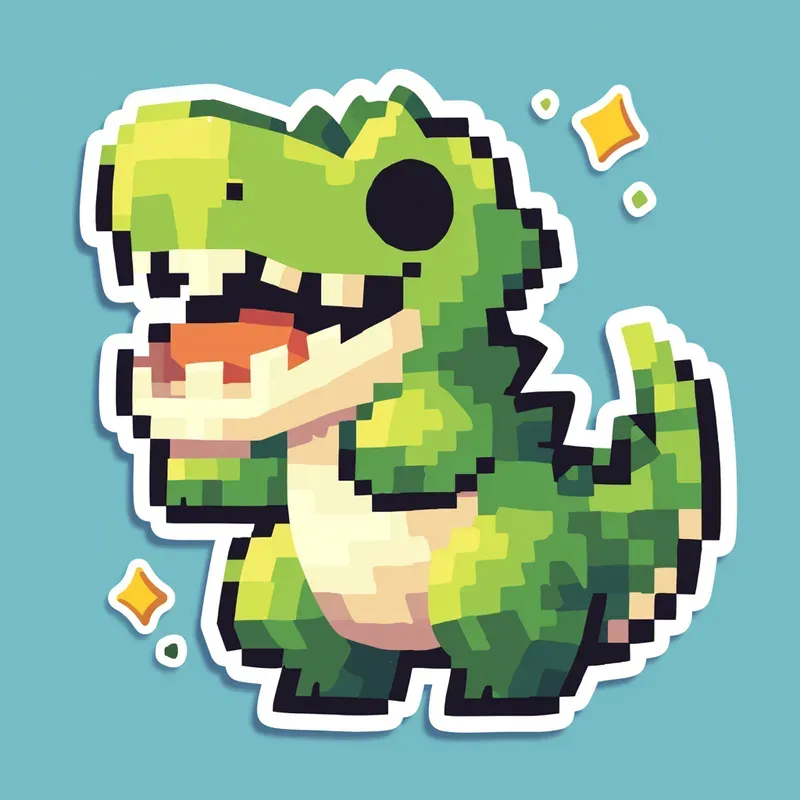 Pixel Art Stickers
