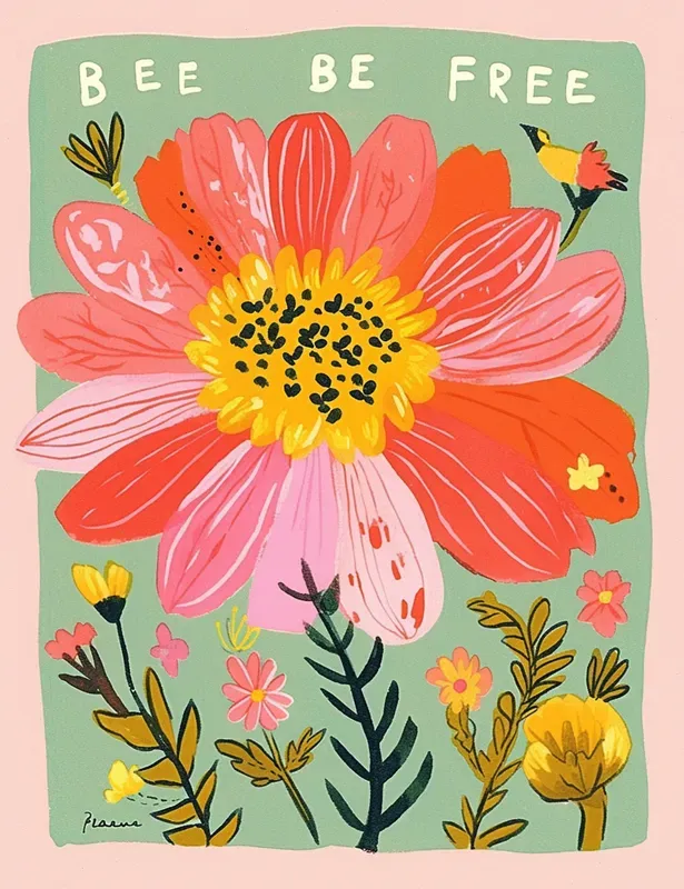 Modern Folk Art Delights