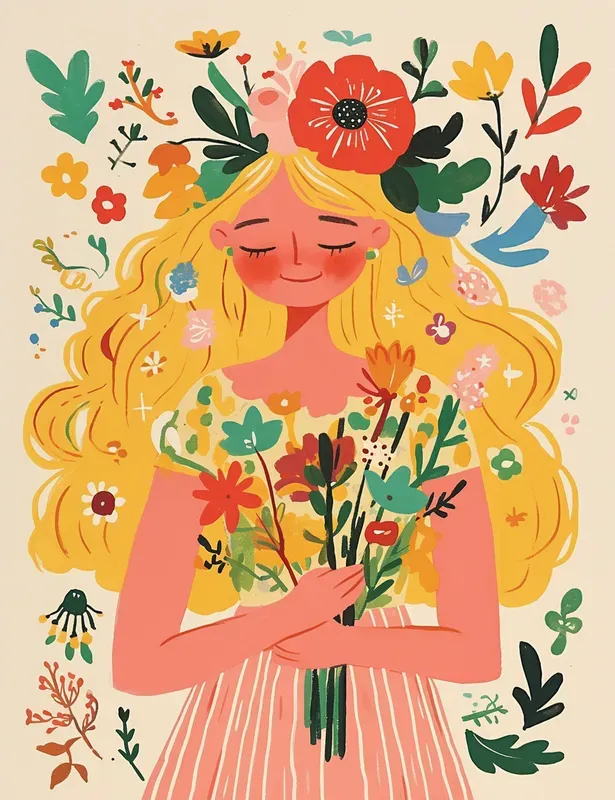 Modern Folk Art Delights