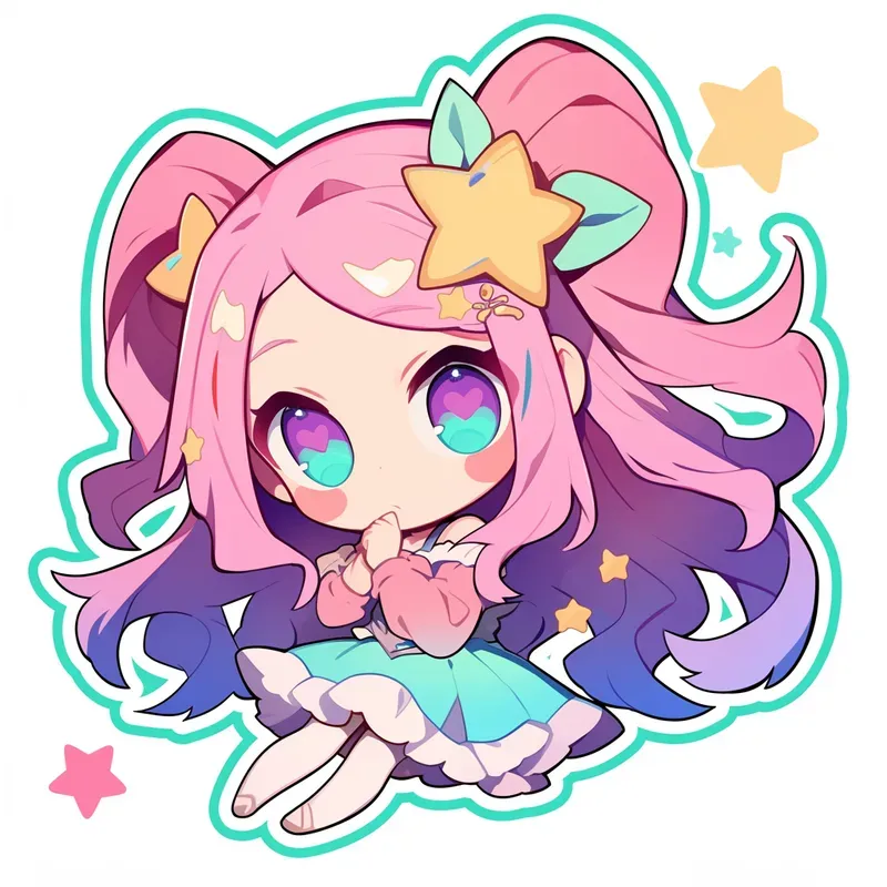 Chibi Cuties Sticker Packs