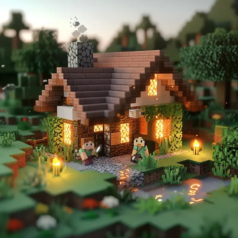 Cinematic Minecraft Shots