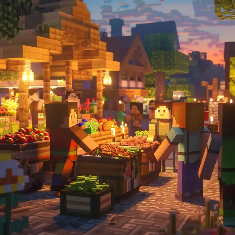 Cinematic Minecraft Shots