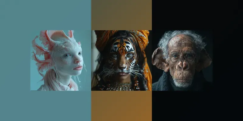 Humananimal Hybrids generated by undefined