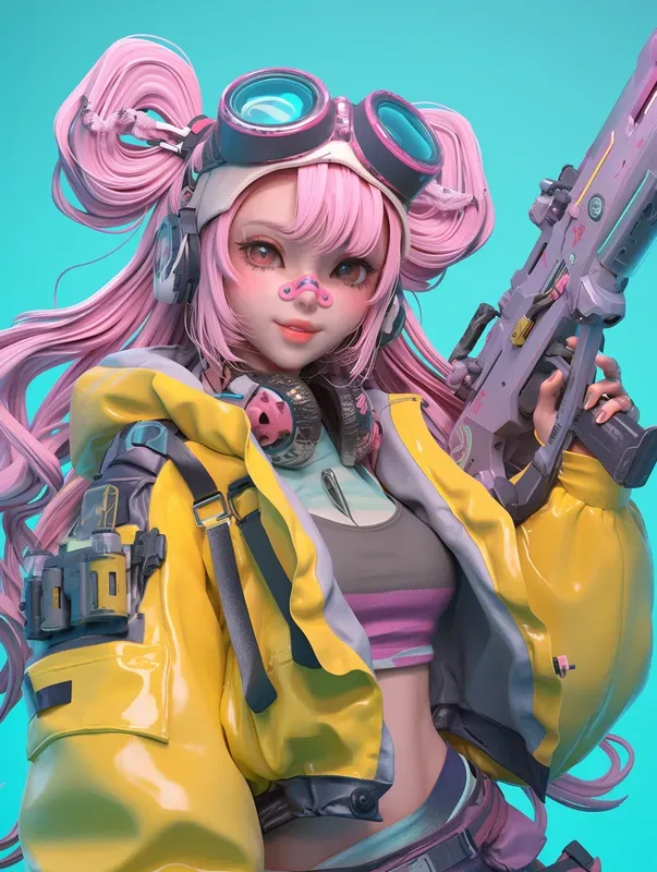 3D Customizable Anime Characters