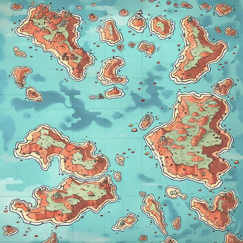 Vintage Fantasy World Maps