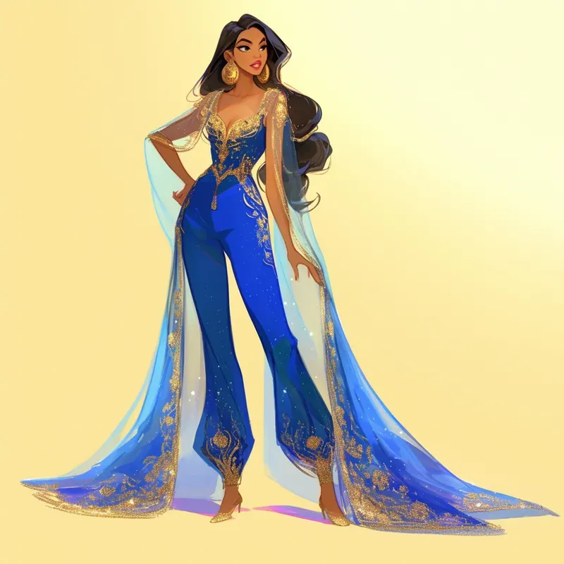 Disney Princesses In Met Gala Gowns