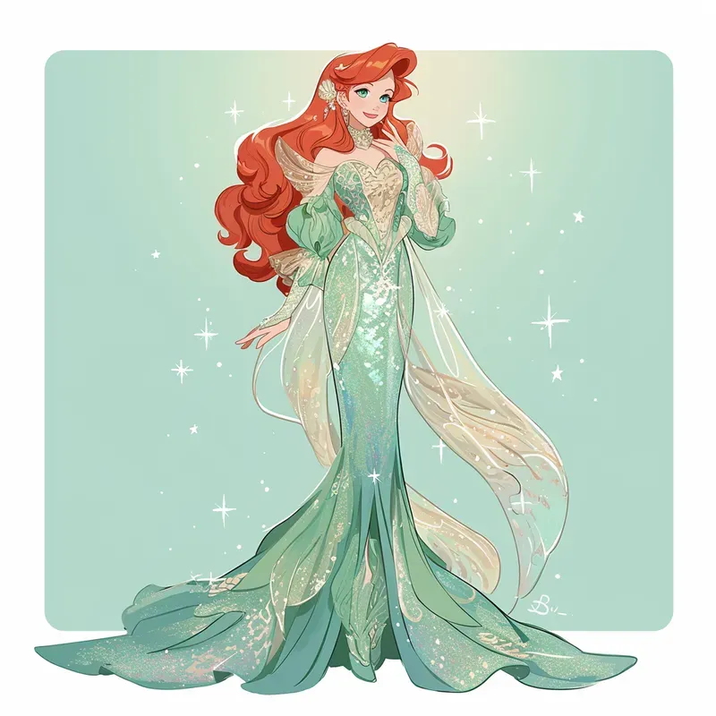 Disney Princesses In Met Gala Gowns
