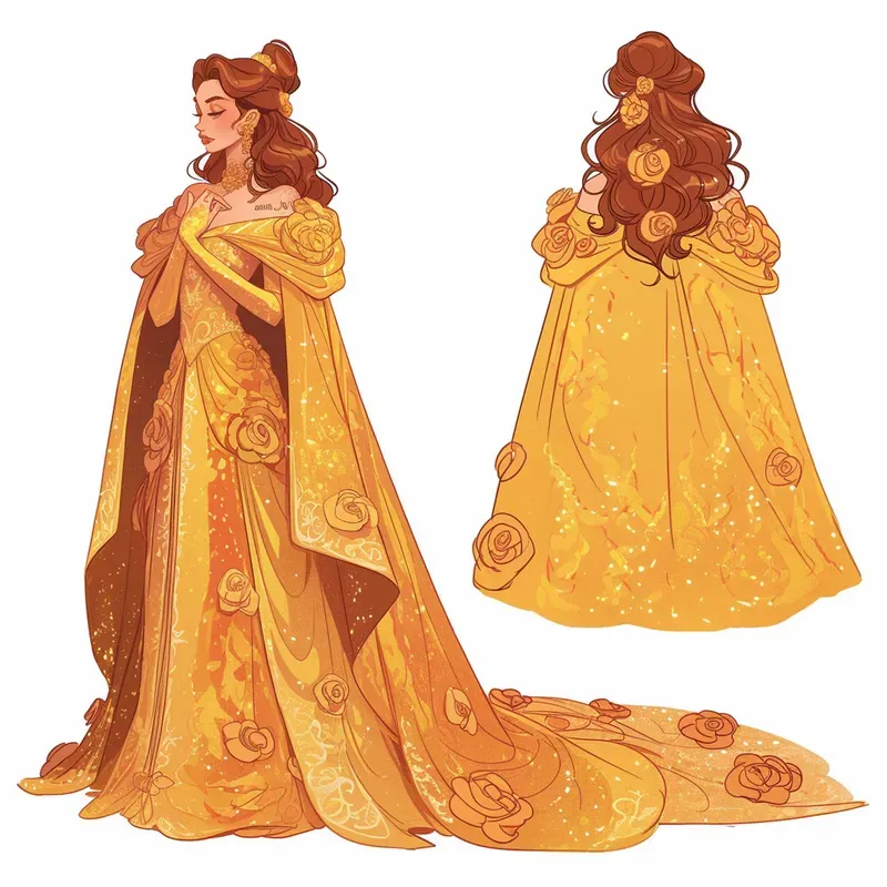 Disney Princesses In Met Gala Gowns