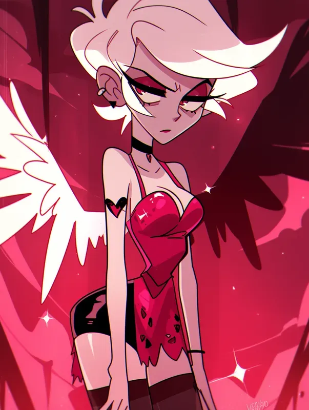 Hazbin Hotel Style