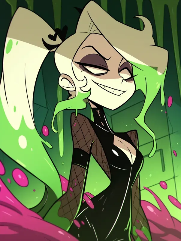 Hazbin Hotel Style