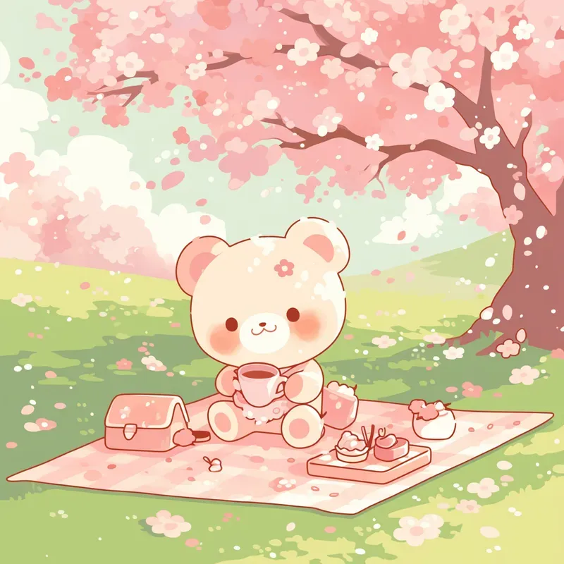 Dreamy Kawaii Pastel Illustrations
