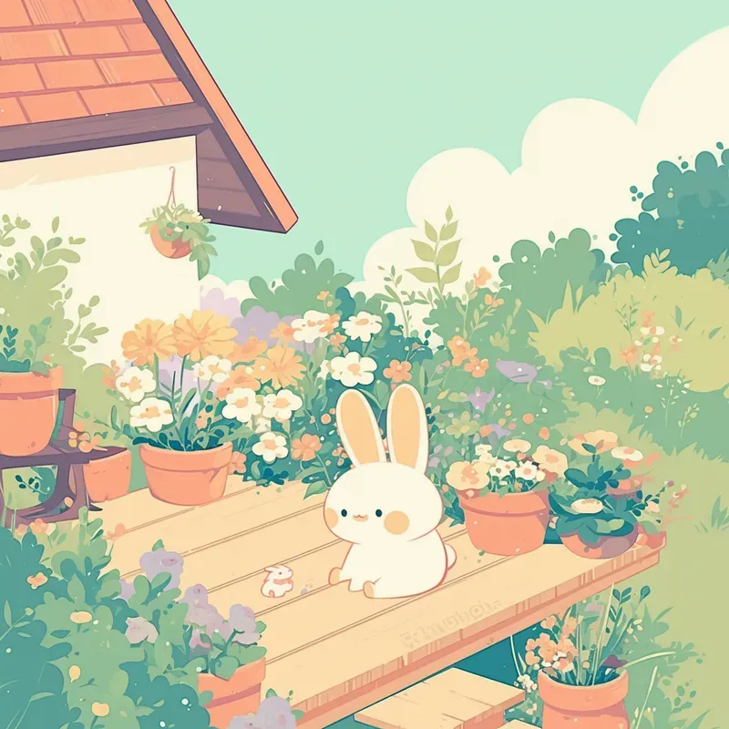 Dreamy Kawaii Pastel Illustrations